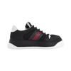 Gucci Screener Leather Low Top Casual Shoes Men's Black 777106AAD4B1081