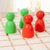 Wooden Step By Step Board Game, Family Strategy Game, Logical Thinking Tabletop Game Chess, Multiplayer Game Toy
