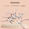 DIY Handgefertigt 5-Zoll Mini Multifunktionszange: Spitzzange, Rundzange, Seitenschneider für Schmuck.
