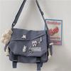 Youth Fashion Nylon Crossbody Bags For Women Handbags Shoulder Bag Large Capacity Solid Canvas Messenger Bag Girls School Bags