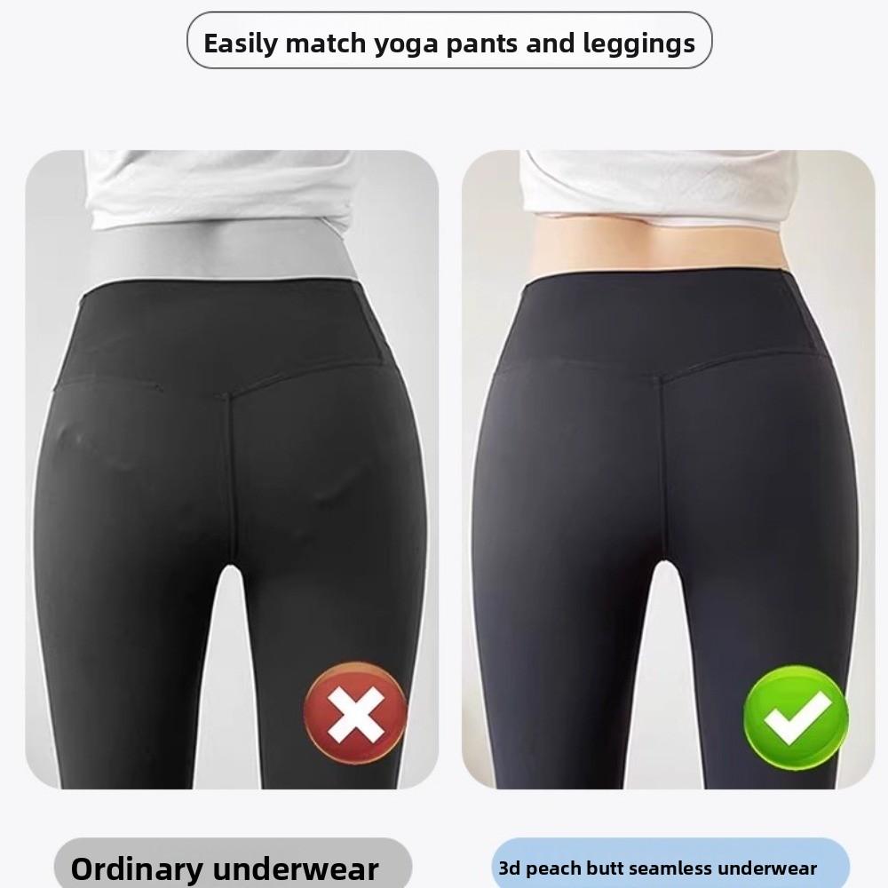 Shapewear Thin Ice Silk Panties High Waist Briefs Butt Lifter Underpants  Lady