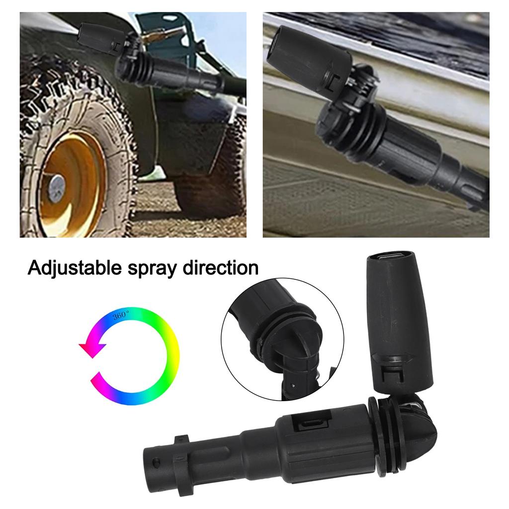 Reinigungsprojekte 360° rotierende Düse 360-Grad-Drehdüsenadapter Zentrifugalkraft Erhöhte Effizienz