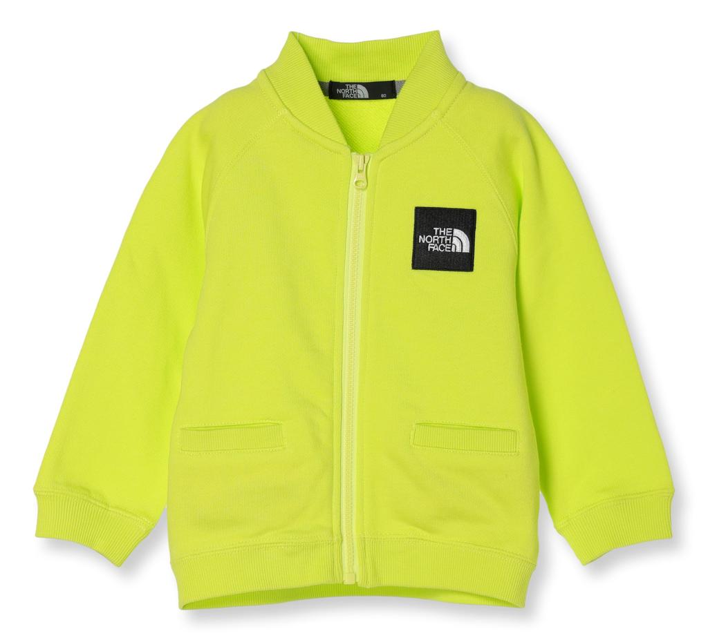 The North Face Baby Sweatshirt Logo Cold Organic Sulphur Spring Size 80 Jacket, Unisex, Weather, Cotton, Green,
