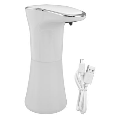 400ml Automatic Soap Dispenser Touchless USB Rechargeable Smart Sensor Foam Soap Pump for Bathroom