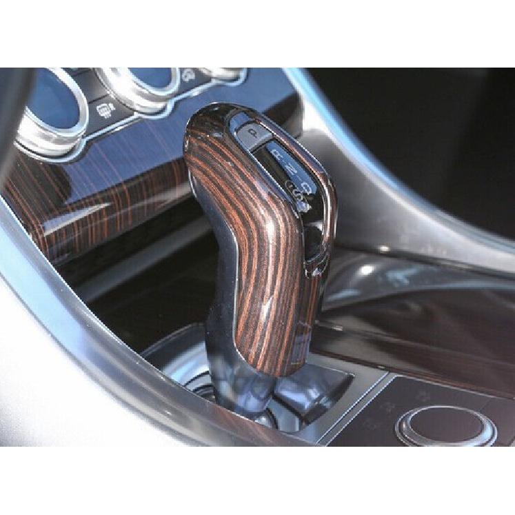 For Range Rover Evoque - Wood Grain Console Gear Shift Knob Cover Trim