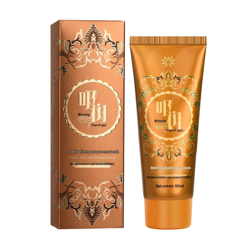 

Маска для відбілювання шкіри з ефектом освітлення пігментних плям від G Makeup: Освітлює тон шкіри, Поглинає плями, Формула без змивання