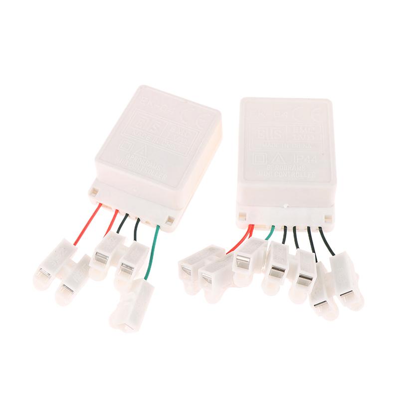 Led String 2/4 Way 8 Modes Lights Twinkle Ek-04 Dimmer Flexible Strip Ribbon Lighting Replica Switch Adjustable Knob Controller