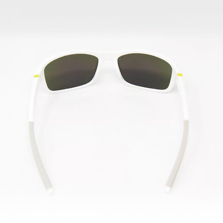 Rudy Project Sunglasses Billie RPJ White Matte Frame Multi Laser Green Lens One Size