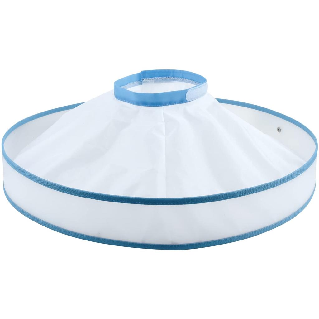 Rozen Star Haircutting Cloth Adults and Perfect for Compact Storage with White Light Blue Cape/Cutting (for Children) - Self-Cuts, Pouch, & (ACAPE60)