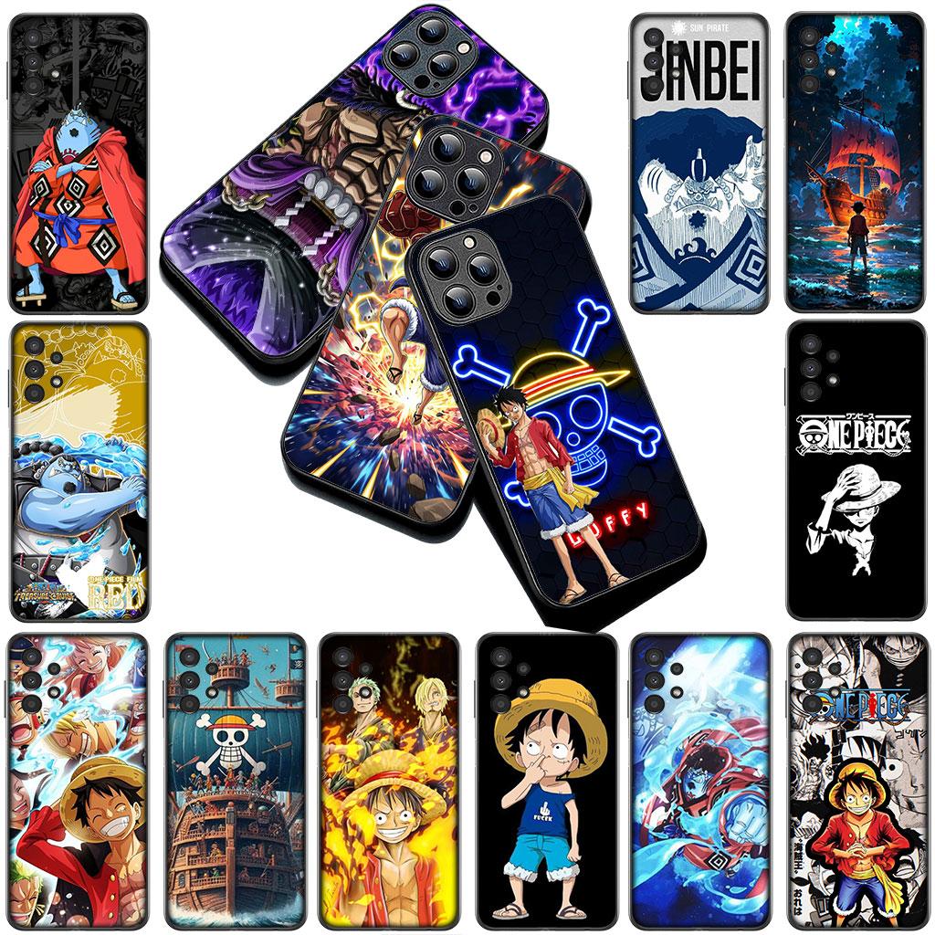 Jinbe Kaidous One Luffy Pieces Cover in Silicone per Telefono per Apple iPhone 17 Air 12 13 Pro Max Mini ProMax 7 + 8 Plus Custodia Morbida