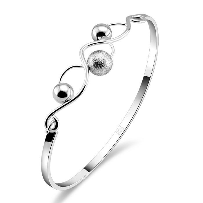Jewelry Direct Sales Bell Bead Bracelet Platinum-Plated Korean Femininity Jewelry Opening Design Versatile