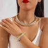Creative Layered Necklace Multi-layer Exaggerated Necklace Set Jewelry Accessory
