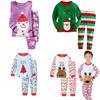New Cotton Blend Christmas Outfit Set For Kids Cozy Soft Comfortable Sleepwear