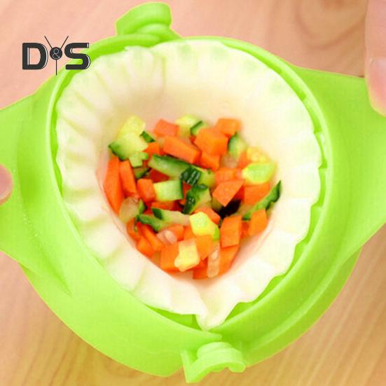 3 sztuk/zestaw krajalnica do pierogów oszczędzająca pracę antykorozyjna plastikowa ręcznie robiona prasa do pierogów gadżet kuchenny