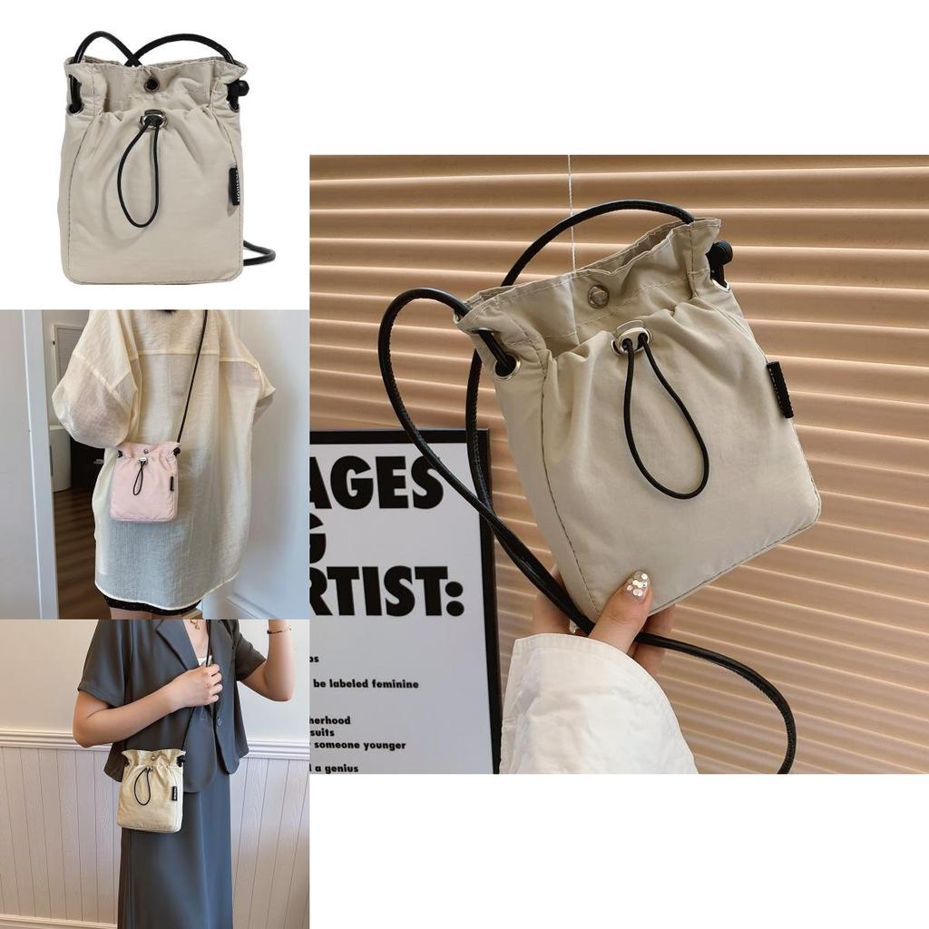 Stylish Casual Crossbody Coin Purse New Minimalist Fashion Phone Bag For Women 2024 Japanese Korean Artistic Lightweight Small Bag