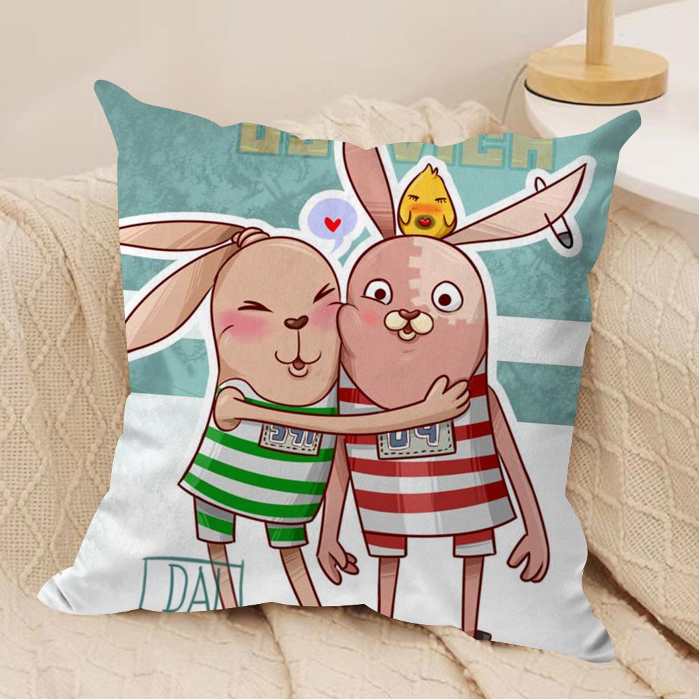 

Anime UUsavich Cushion Cover Soft Plush Throw Pillow Cover DoubleSided Printed Cushion Case Cozy Sofa Home Decor 30x30cm