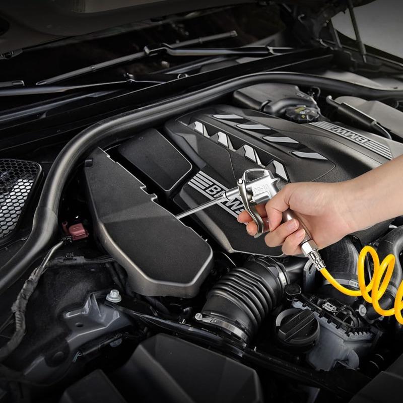Air Blow Gun, Nozzle Duster Blow Gun Cleaner, Air Compressor Accessory Tools Atmosphere Blowing Nozzle Gun, Atmosphere Compressor Quick Connects