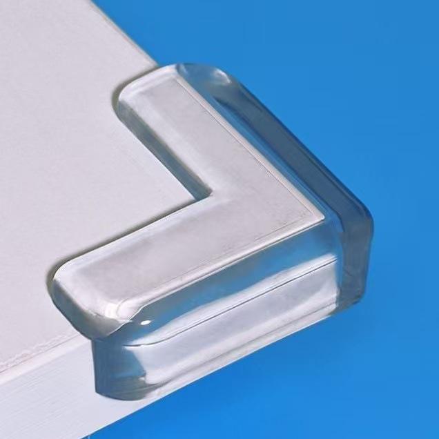 

Прозрачный силиконовый угловой протектор для мебели