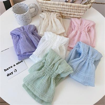 Summer Ice Silk Sun Protection Sleeves Outdoor Driving UV Protection Rabbit Ice Sleeves Women's Loose Arm Protection Sleeves