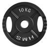 Olympic Plate Black 10 Kg Hms Tod10