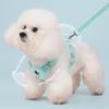 Lightweight Escape-Proof Dog Harness Leash Set Soft Breathable Adjustable Dopamine Puppy Harness Outdoor Pet Gear for Small Dogs