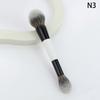 1/4Pcs Multi-Functional Foundation Makeup Brush Double-Ended Contour Brush For Beauty Blending Liquid Powder Concealer Cream