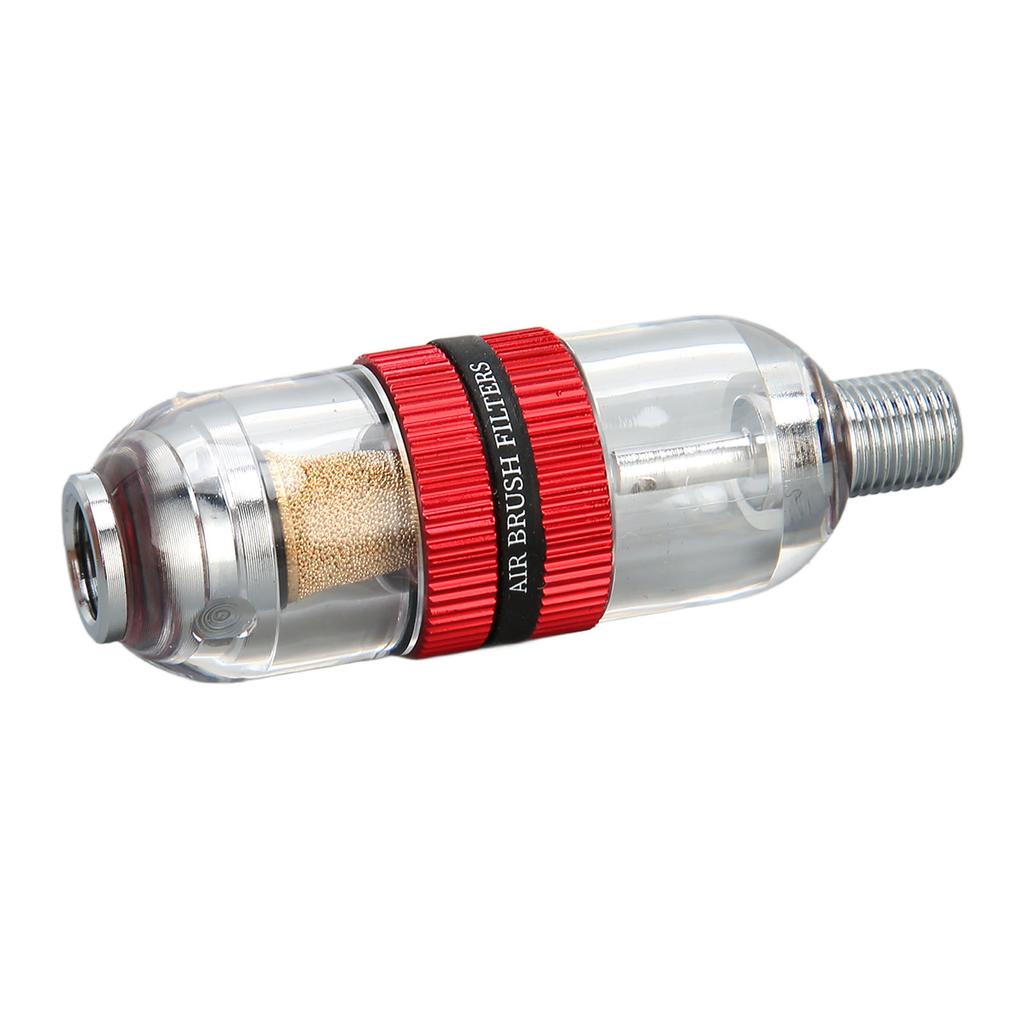 Wasser-Öl-Abscheider mit 3 Filterwatte Einfach zu installieren Airbrush-Filterersatz für Spritzpistole