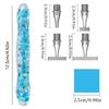 Ergonomic Diamond Painting Art Dot Drill Pen Kit With 4pcs Slim Thread Stainless Steels Metal Pen Heads Roller Tool Accessories