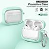 2-in-1, solid color frame, suitable for AirPods1/1st generation protective case, Apple Pro/1 wireless bluetooth headset.