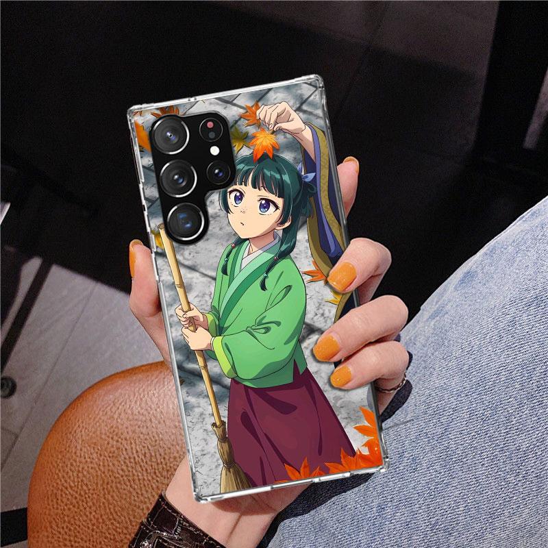 A-Apothecary D-Diaries Maomao Phone Case For Samsung Galaxy S24 S25 Edge S26 Ultra S23 S22 S21 Plus S20 FE + Personalized Print