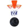 Silent Basketball Foam Size 7/5 Grooved Airless Foam Basketball for Quiet Dribbling Indoor Training Mute Bounce Basketball Ball