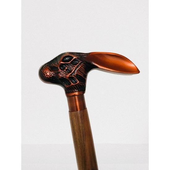 

Rabbit Head Walking Cane Elegant Fun Walking Stick