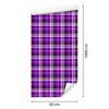 Purple Check Wallpaper - Purple, Plum, Lavender, and Graphite 50x1000