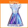 Artificial Intelligence Aliens Cosplay Dress For Kids Party Performance With Sequin And Cartoon Elements