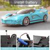 1:18 Remote Control Racing Car Toy LED Light Vehicle Model Electric Simulation High Speed Sport Drift Electric Children's RC Car
