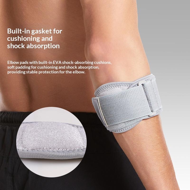 1 pièce de coudières pour tendinite Tennis Golf Coude Avant-bras Sangle de Support et Bandes avec Coussinet de Compression Support de Coude Soulager la Douleur