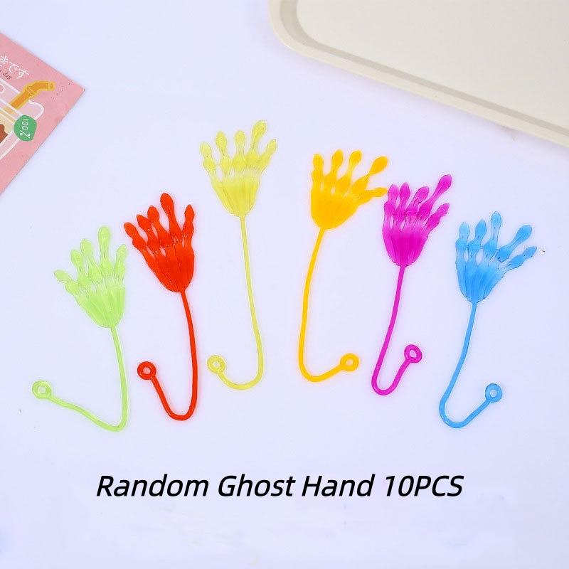 Funy Sticky Hand Party Toys Birthday Gifts Toddler Prop Stretchy Hands Kids Halloween Children Favors Prank Finger