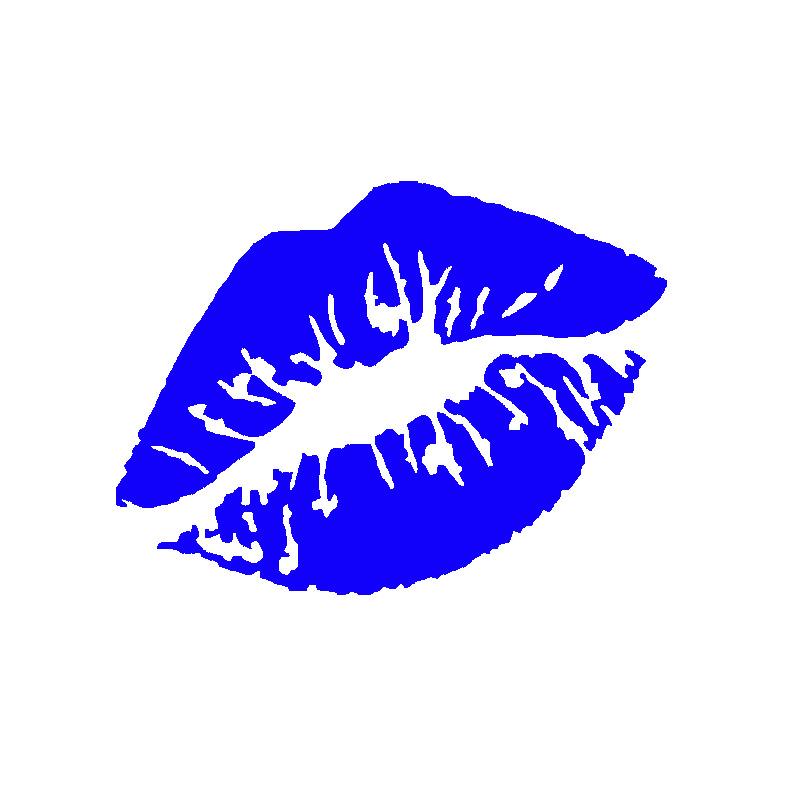 Kuss Lip Auto Aufkleber Auto Karosserie Fenster Stoßstange Windschutzscheibe Motorrad Helm LKW Fahrzeuge Autos Dekoration Zubehör