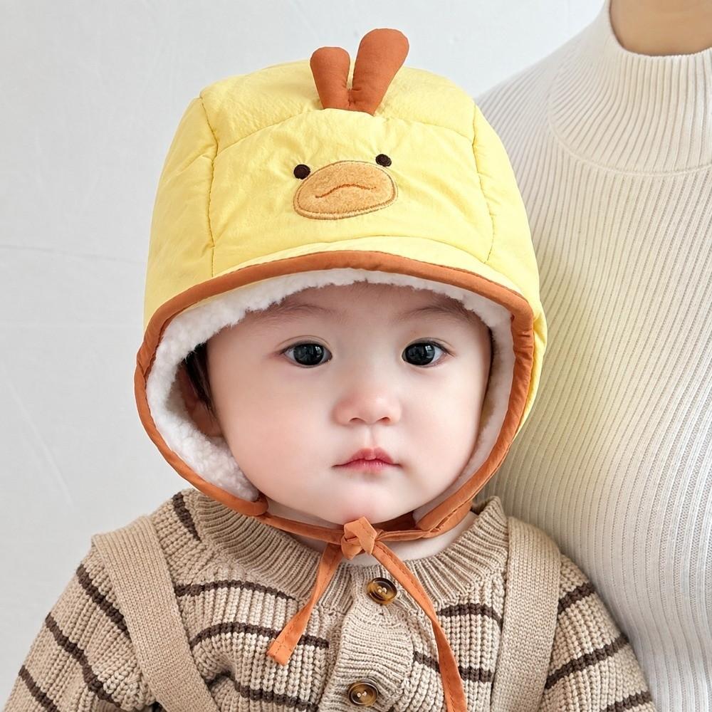 Thickened Children Winter Hat Plush Animal Newborn Beanie New Pullover Cap For Boys