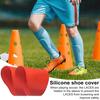 Soccer Lace Bands Youth Soccer Cleat Lace Cover Silicone Shoelaces Covers Sports Accessory for Football Baseball Shoes