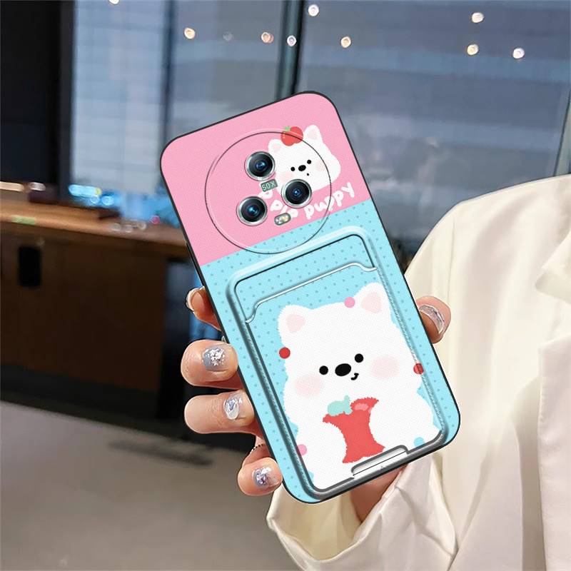 Fashion Design Durable Phone Case For Honor Magic5 Protective Cartoon Anti-dust Dirt-resistant Silicone Soft Case TPU