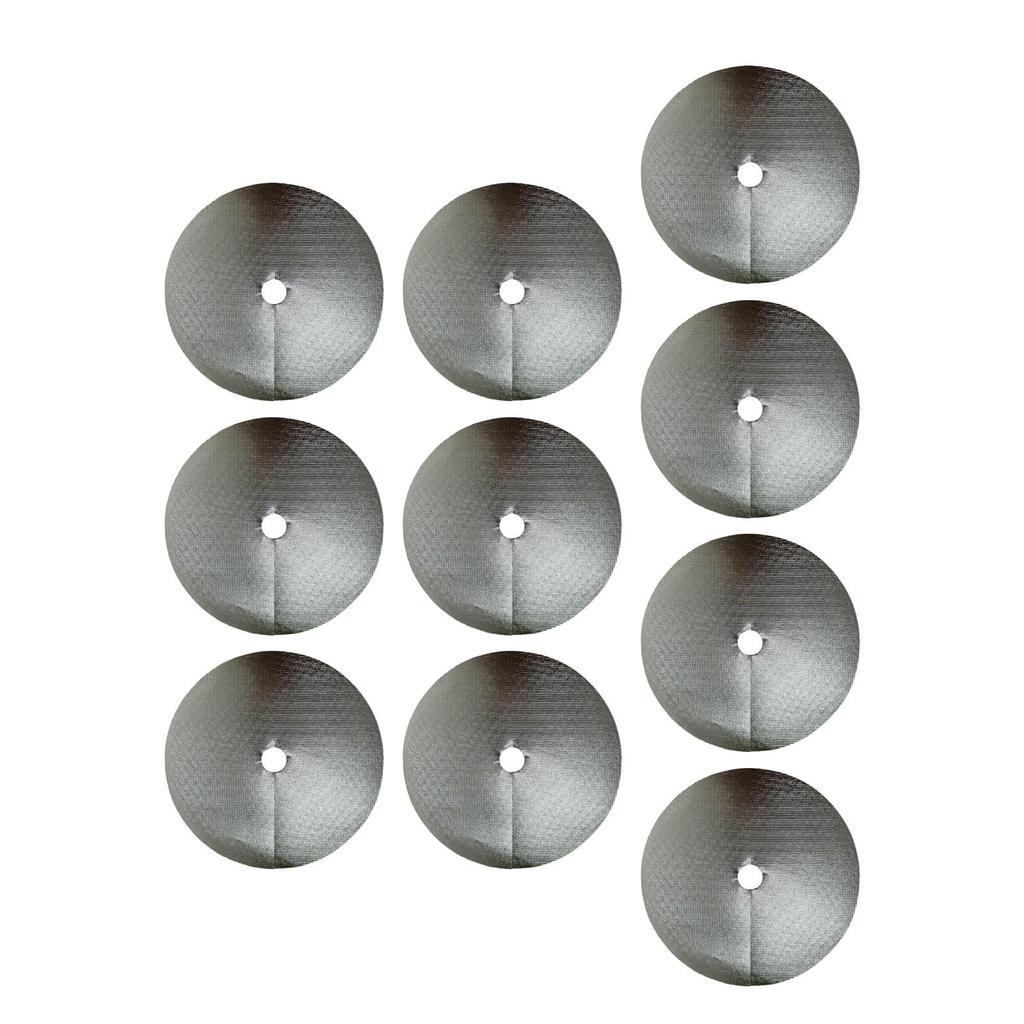 10x Tree Mulch Rings for Weed Control with 2.76" Hole Potted Plant Root Protection Landscaping Thickened 24 Inch Tree Protector