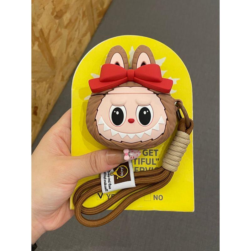 

Earphone Box Airpods4 Generation Hot Fashion Airpods3 Anti-1/2 Generation Protective Case Interesting Silicone Shatter-resistant Earphone Case Women Apple AirPods Pro 2nd Generation