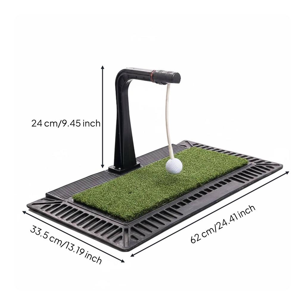 Putting Swing Training Mat Long-Lasting Sports Gear Portable Design for Indoor