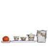 Handon Yuebai Ru Kiln Portable Travel Tea Set