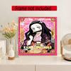 Nezuko Kamado Collage 5D Diamond Painting Round Diamond Rhinestones Mosaic Diamond Embroidery Wall Paintings Rhinestones Gift Frameless