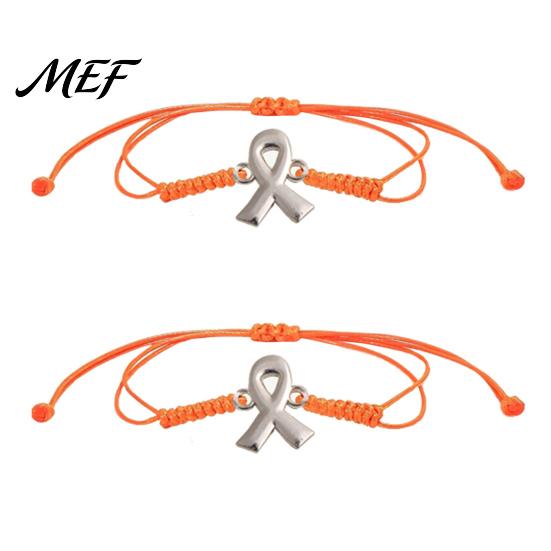 Verstelbaar Vriendschapskoord Armband 2 STUKS Handgeweven Gevlochten Armbanden met Metalen Lint Hanger, Bewustzijnssymbool Polskoord Polsbandjes, Dagelijks