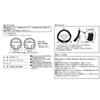 BONFORM Steering Cover Neofit Leather Light/Normal Car Steering Cover S:36.5~37.9cm Black 6703-15BK