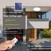 Solar Lights Home Top Ceiling House Indoor Outdoor Garden Pandent Light Panel Lamp Fixture For Corridor Garden Living Room