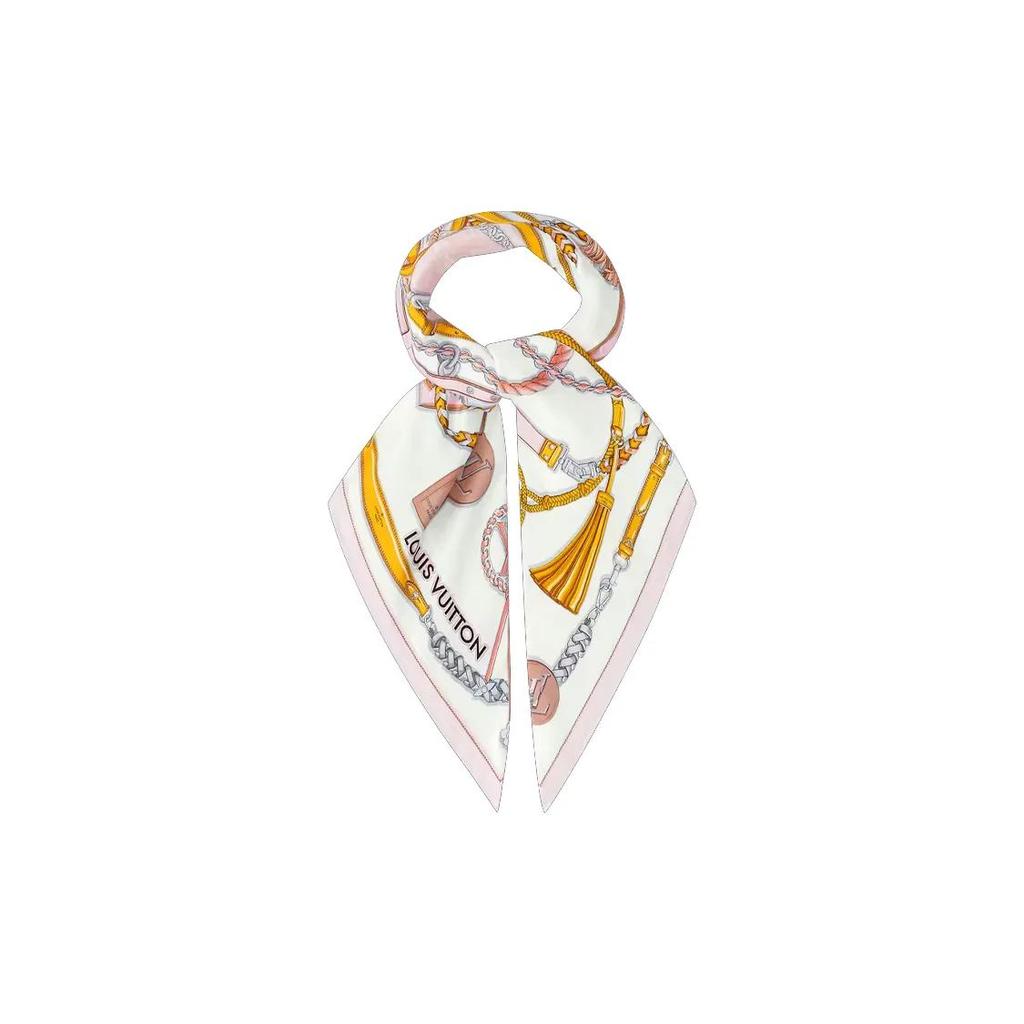 LOUIS VUITTON Scarves Women's Pink (Unisex) Scarves M78444